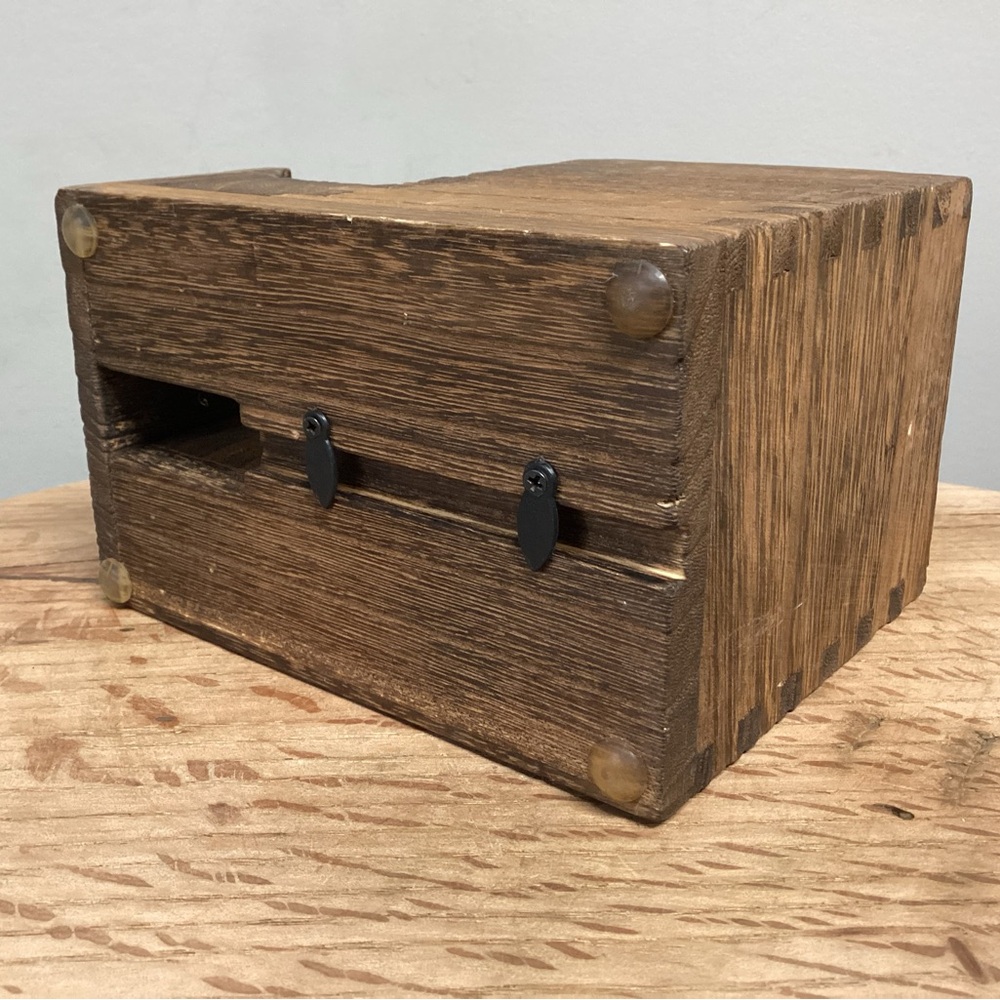 🟤 Solid Wood - Dovetail Crafted Workmanship - Pen - Pencil - Cell Phone Holder - Picture 9 of 14